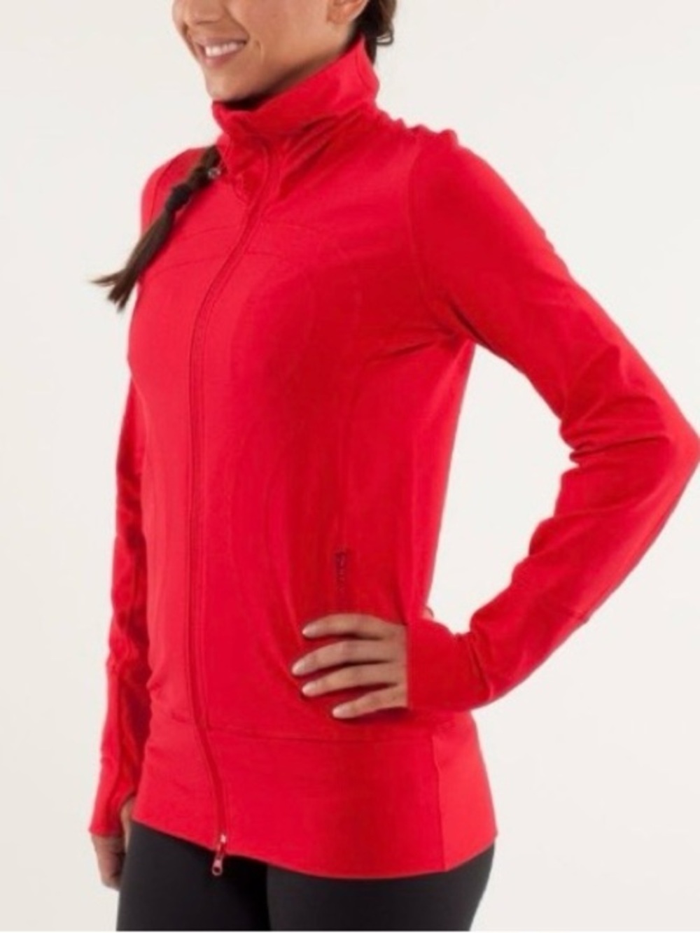 Lululemon In Stride Jacket Currant 8